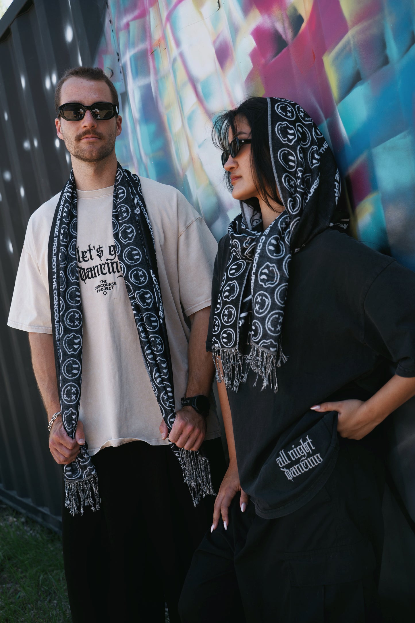 TCP Smiley Pashmina (Woven Knit)
