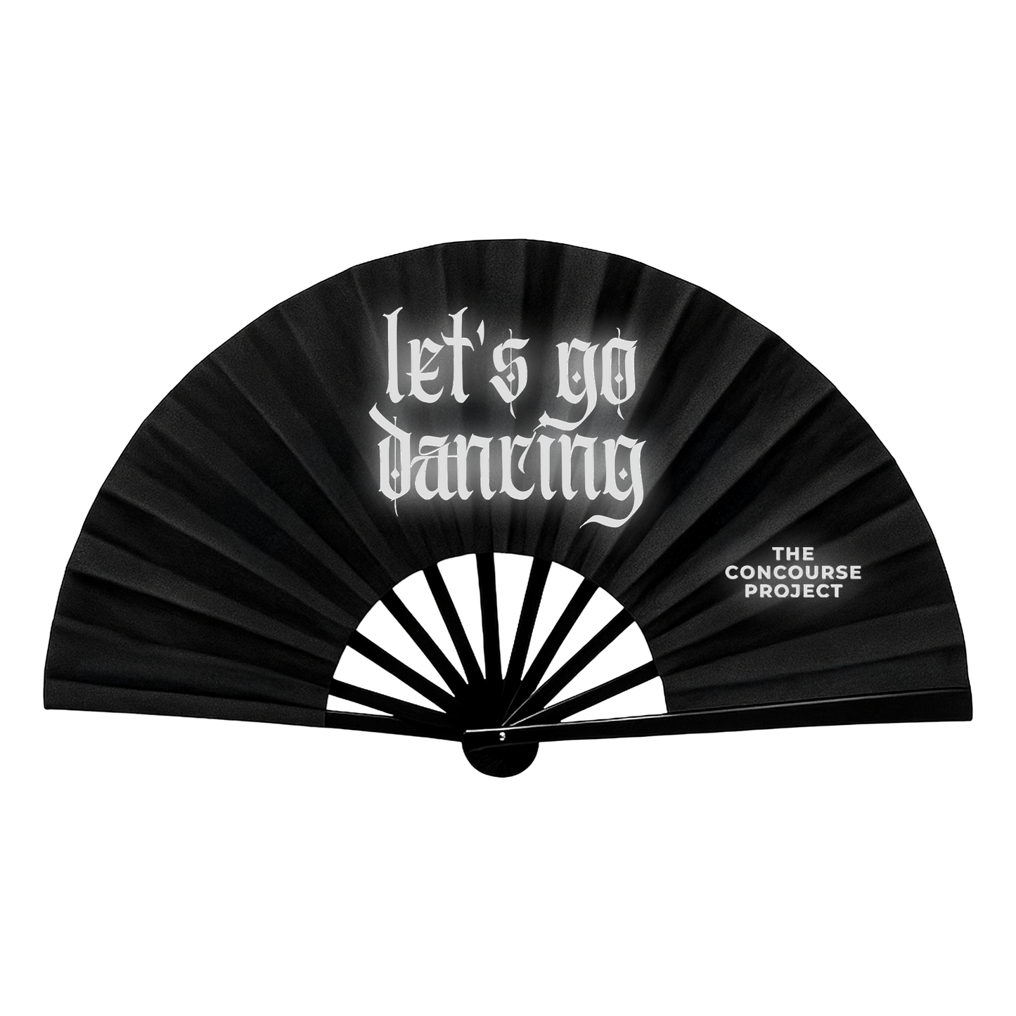 *NEW* Let's Go Dancing Reflective Hand Fan (Bamboo)