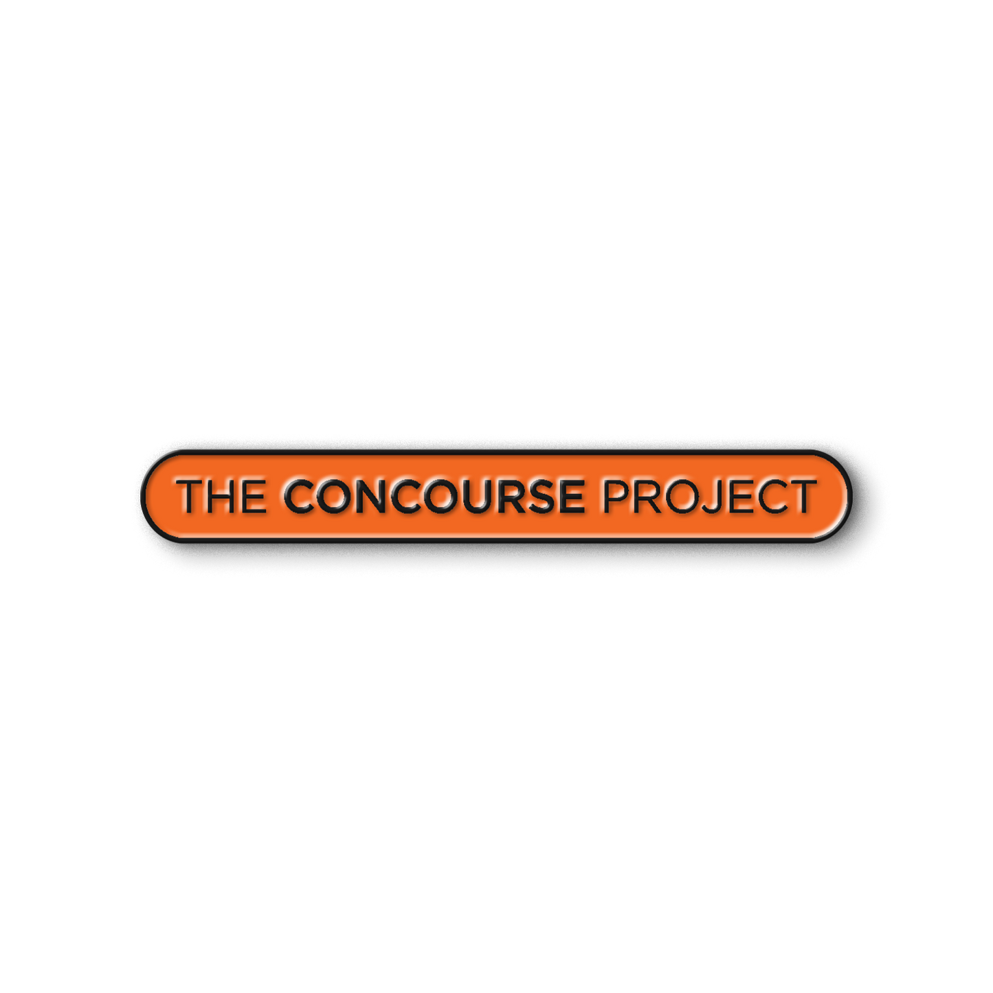 TCP Logo Pin- UV Reactive Orange