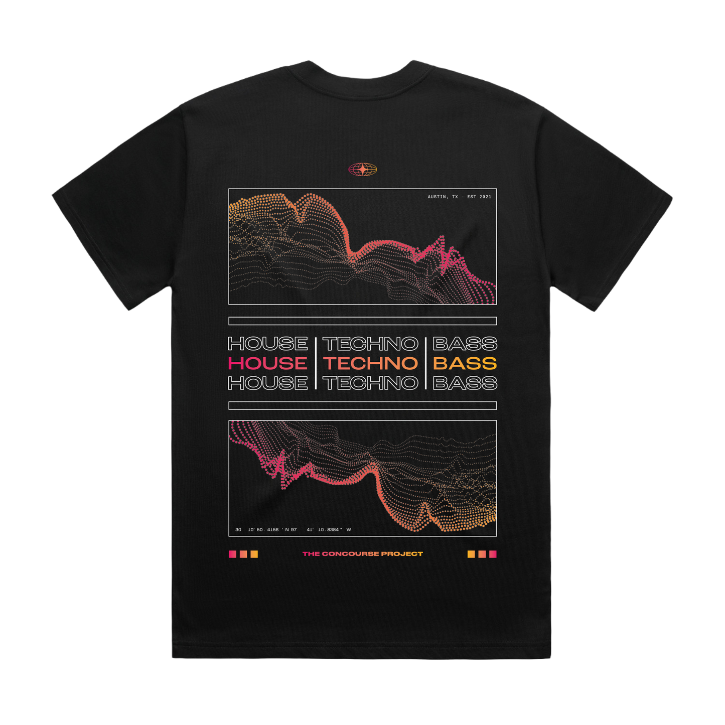 TCP Gradient Genre Tee (Orange & Pink)