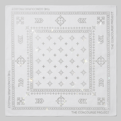 TCP Rhinestone Bandana (White)
