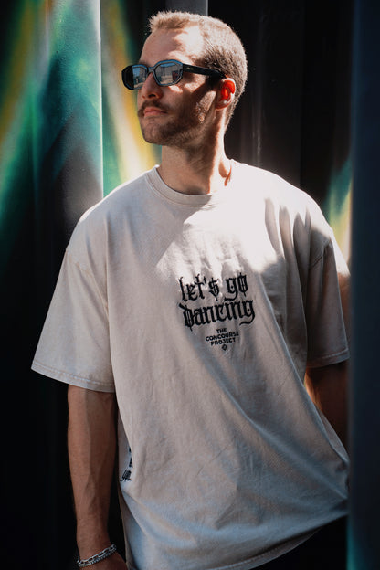 Let's Go Dancing Tee (Apricot)