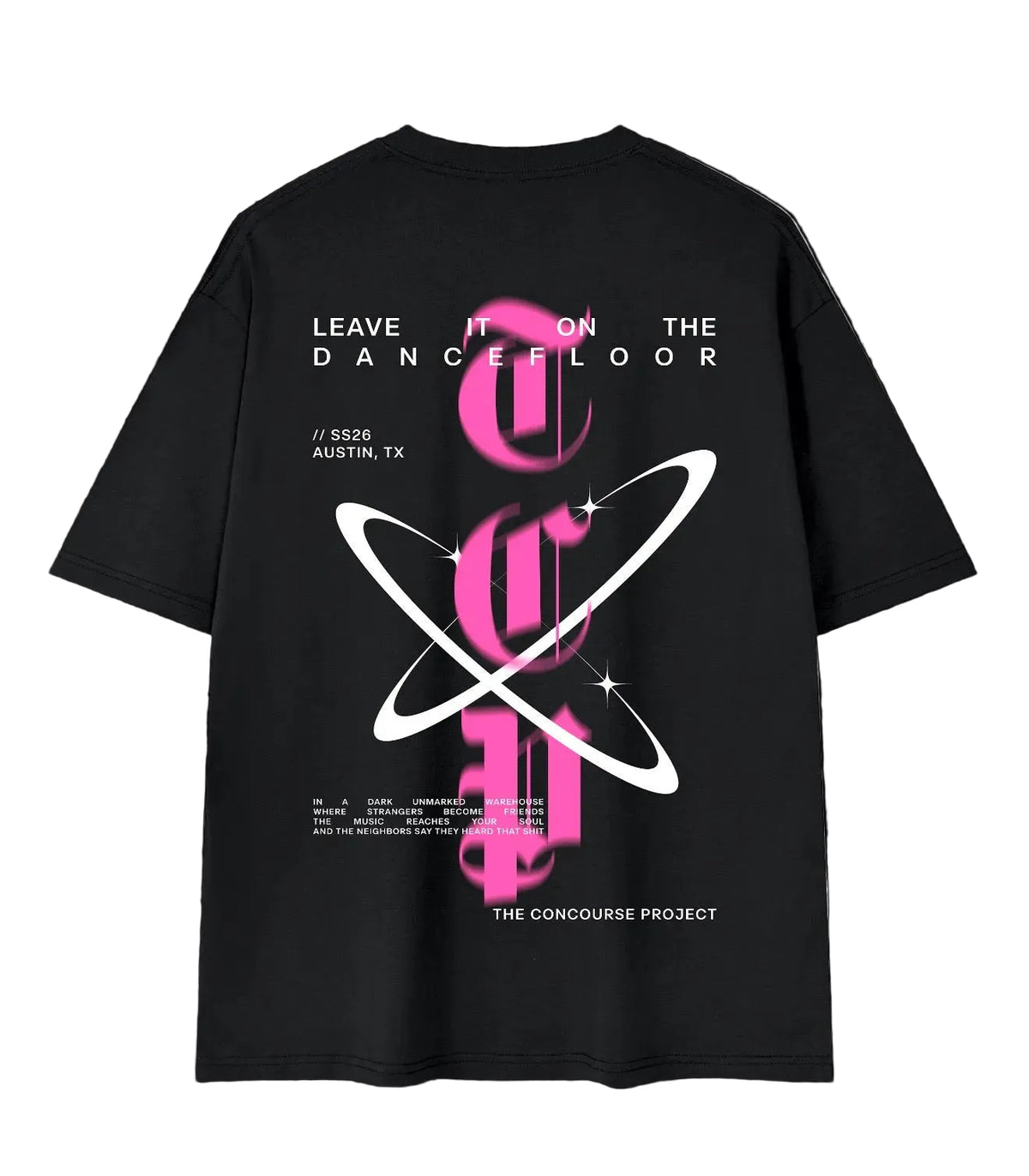 Leave It On The Dancefloor Tee (Pink)
