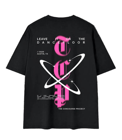Leave It On The Dancefloor Tee (Pink)
