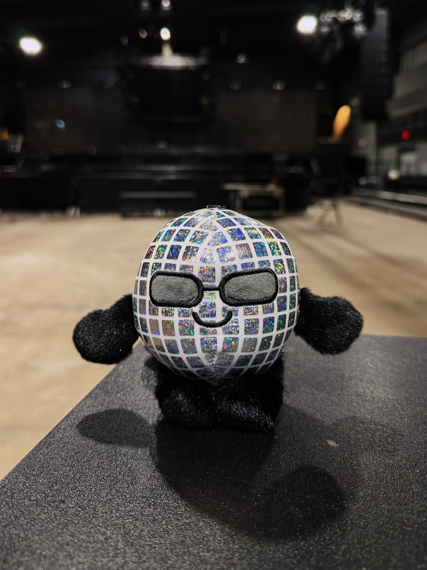 "Sparkles" Disco Bae Plush Keychain