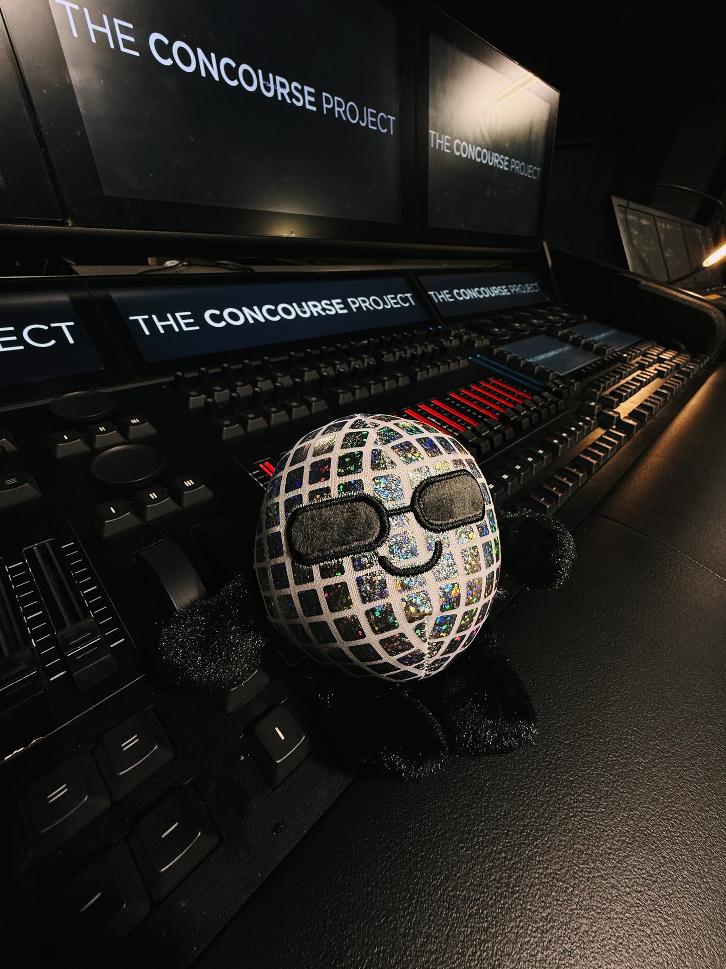 "Sparkles" Disco Bae Plush Keychain