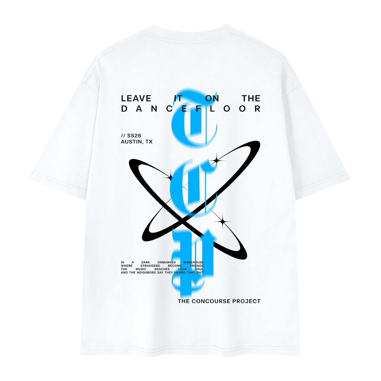 Leave It On The Dancefloor Tee (White)