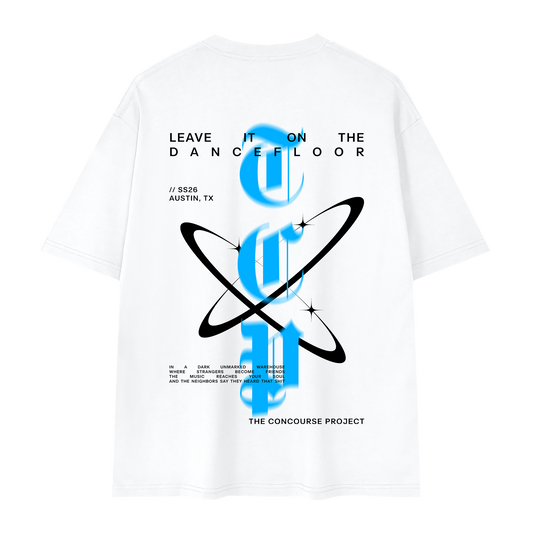 Leave It On The Dancefloor Tee (White)