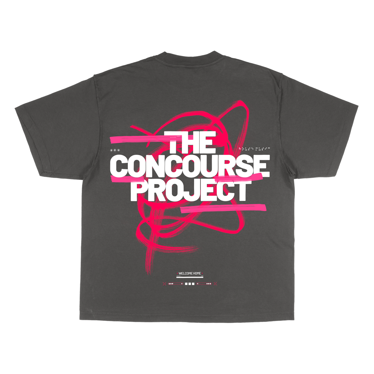 TCP Doodle Tee (Pink) (Reverse Seams)