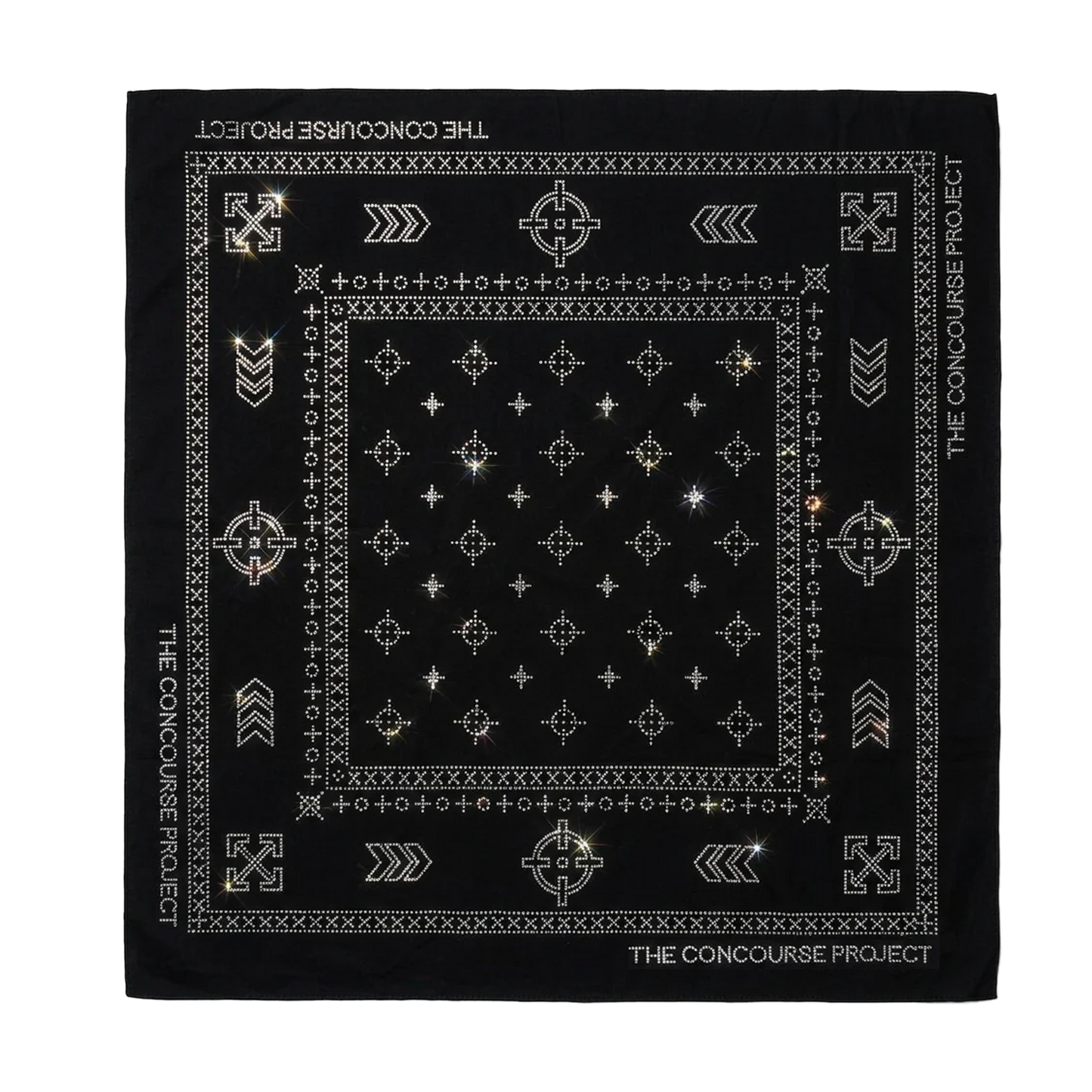TCP Rhinestone Bandana (Black)