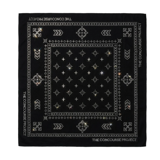TCP Rhinestone Bandana (Black)