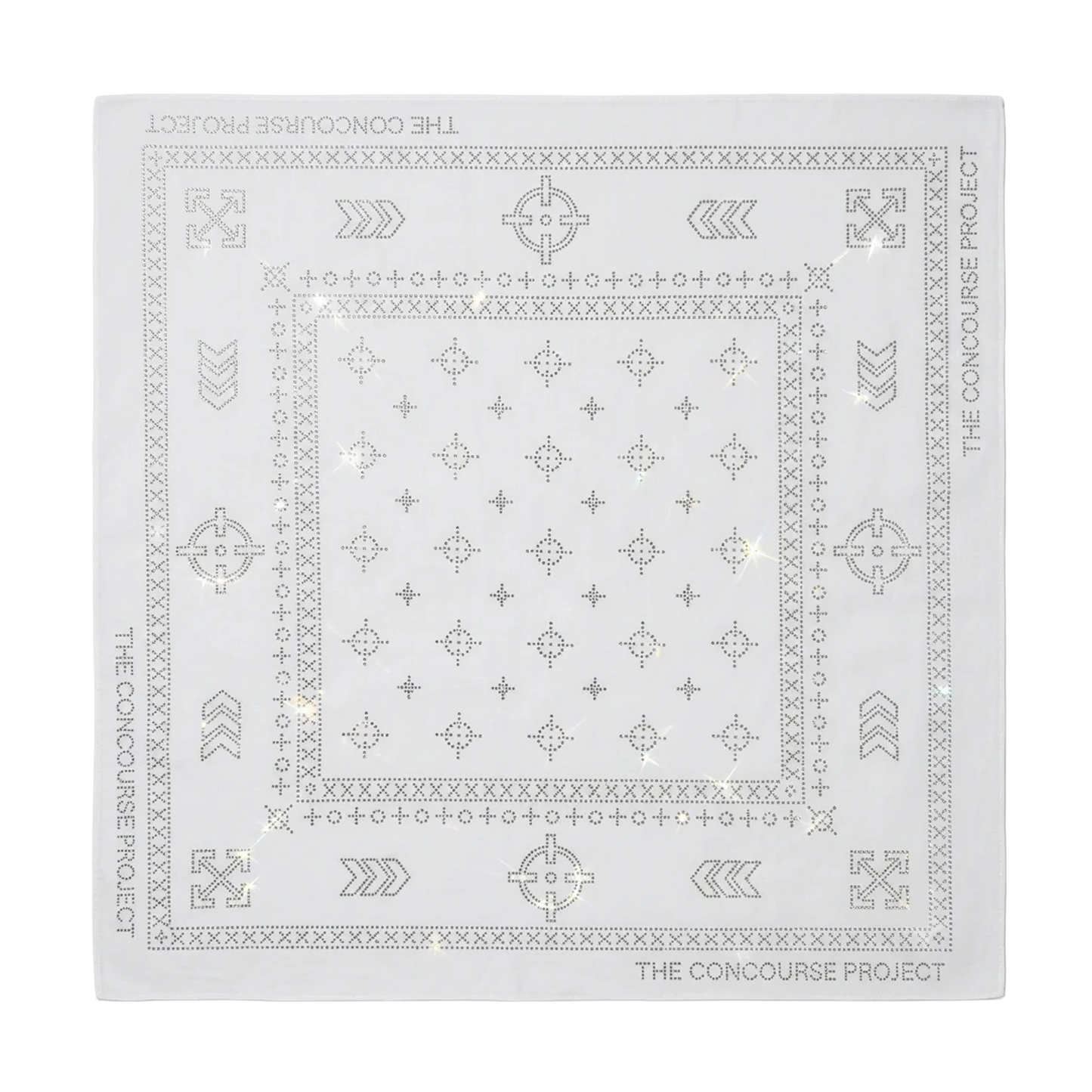 TCP Rhinestone Bandana (White)
