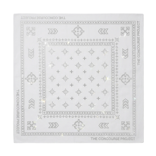 TCP Rhinestone Bandana (White)