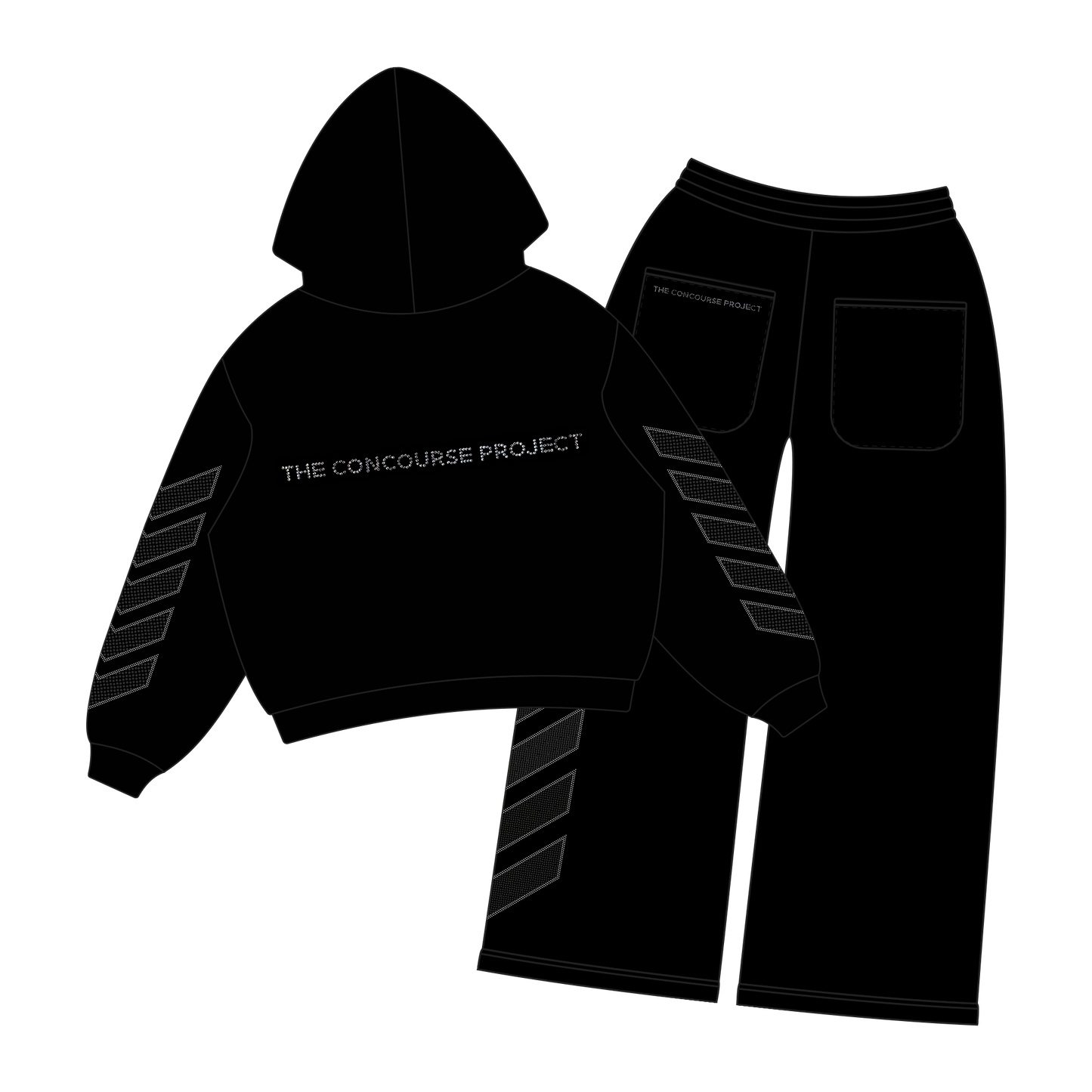 TCP Rhinestone Arrow Jogger Set