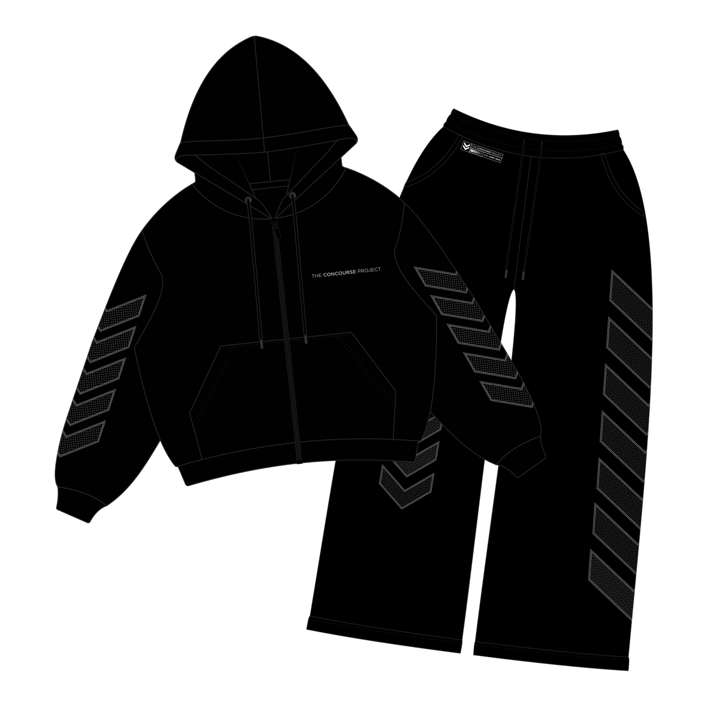 TCP Rhinestone Arrow Jogger Set