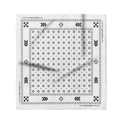 TCP Silk Scarf (White)