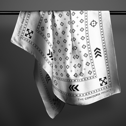 TCP Silk Scarf (White)