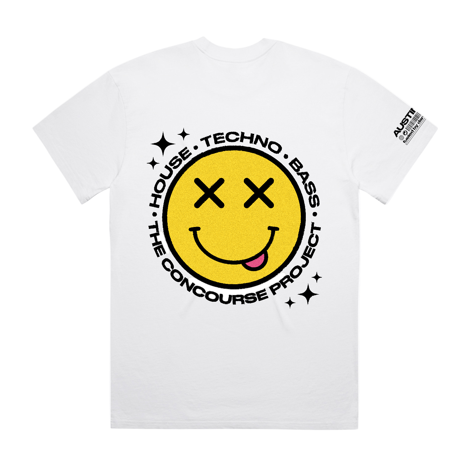 TCP Smiley Genre Tee- White – The Concourse Project