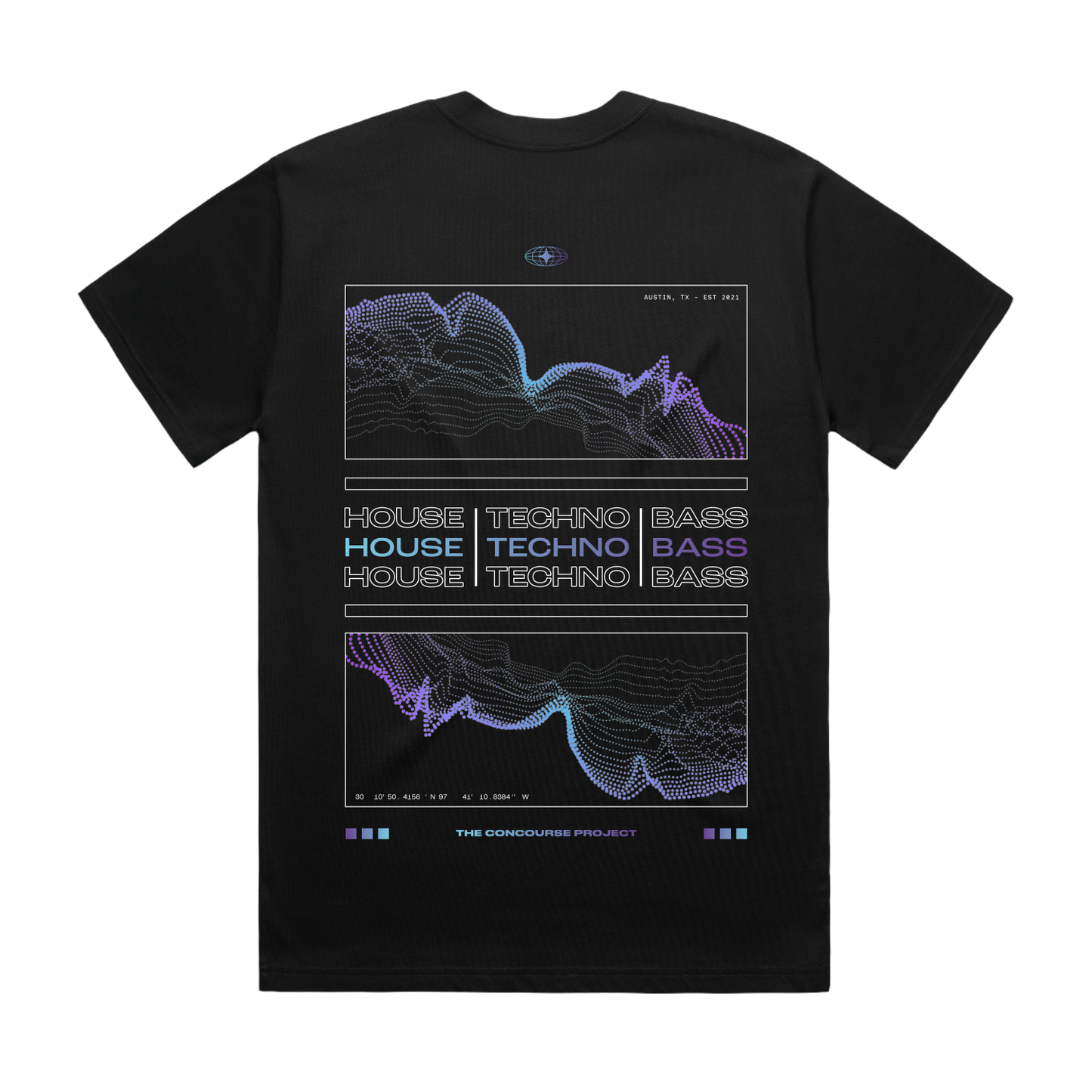TCP Gradient Genre Tee (Blue & Purple)