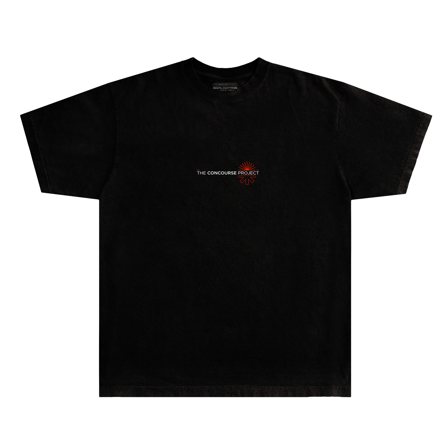 Techno Coded Tee (Black/Orange)